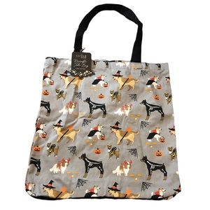 🆕 Coterie Studio Halloween Dogs Reusable Tote
